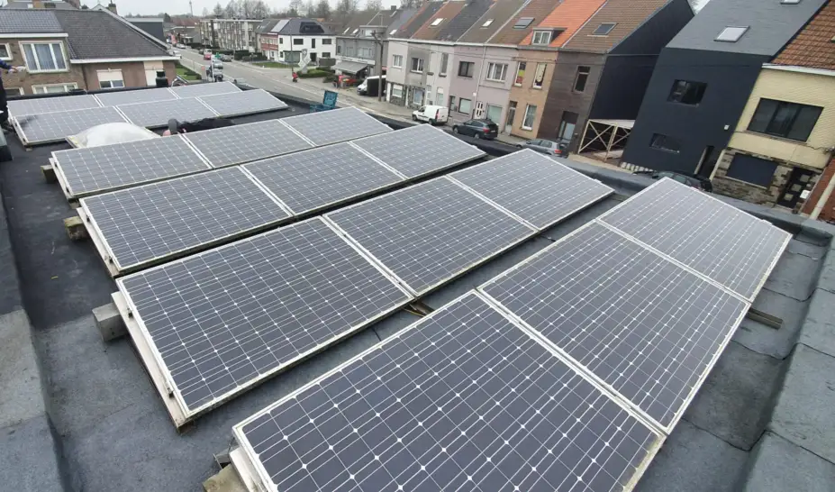 Plaatsen van zonnepanelen te gent